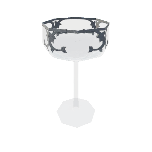 Champagne cup transparent